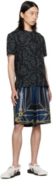 Versace Underwear Black Barocco T-Shirt