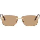 Fendi Gold 'Fendi Sky' Sunglasses