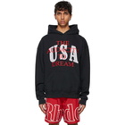 Rhude Black Dreamers Hoodie