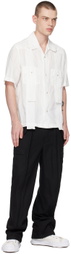 NVRFRGT White Garment-Dyed Shirt
