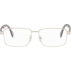 Fendi Silver 'Fendi Sky' Glasses