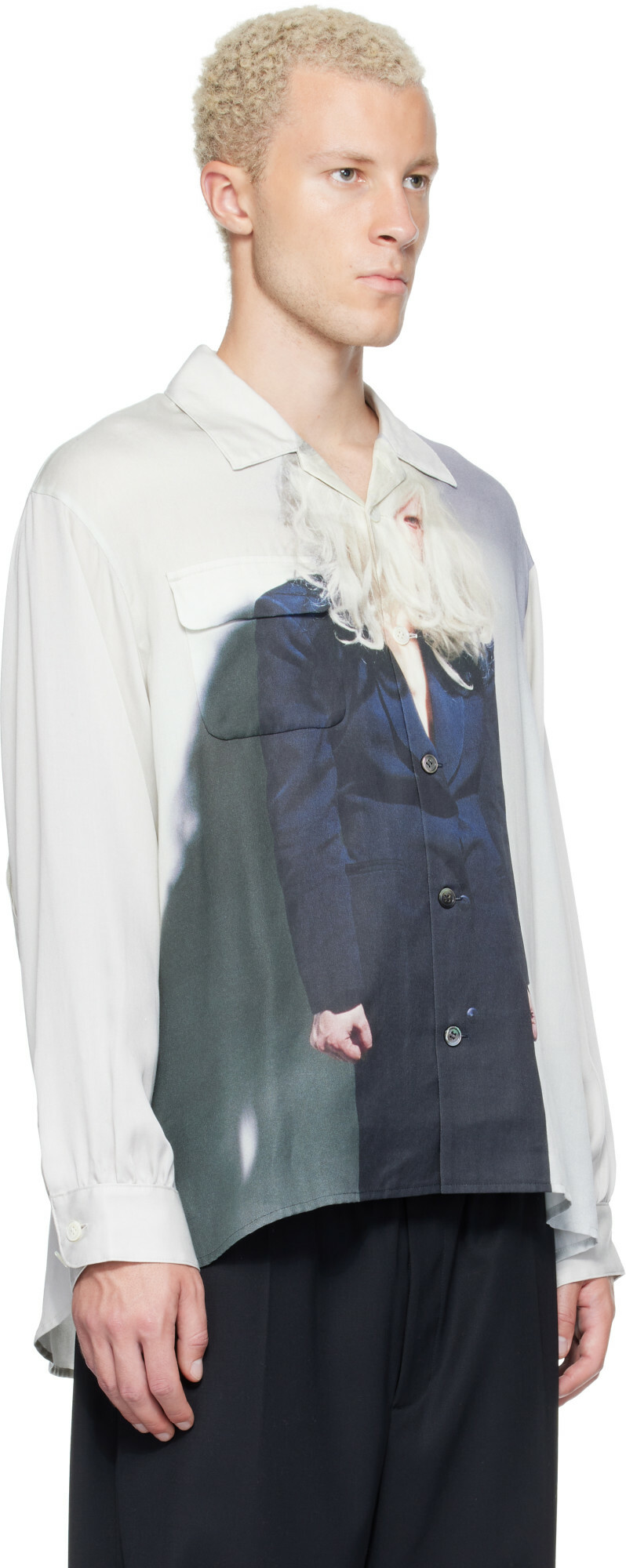 UNDERCOVER Beige Cindy Sherman Printed Shirt