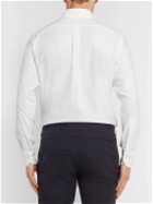 Drake's - White Button-Down Collar Cotton Oxford Shirt - White
