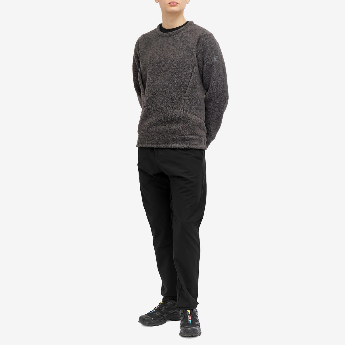 Tilak Men's Poutnik Polartec® Sage Crew Sweat in Forged Iron