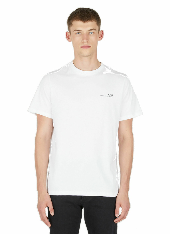 Photo: Item Logo Print T-Shirt in White