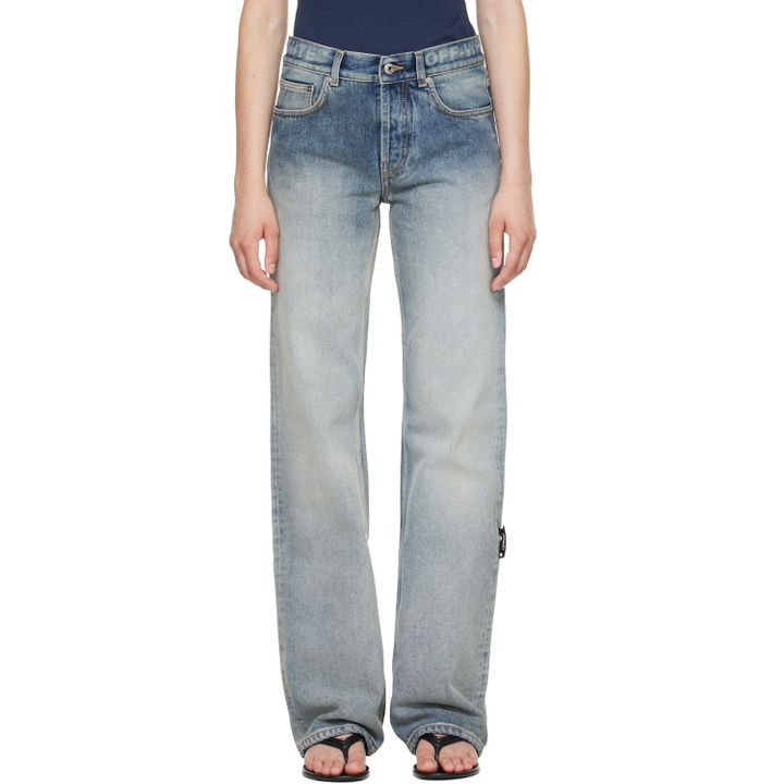 Photo: Off-White Blue Indust Susy Jeans