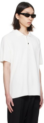 JACQUEMUS Off-White Les Classiques 'Le polo maille' Polo