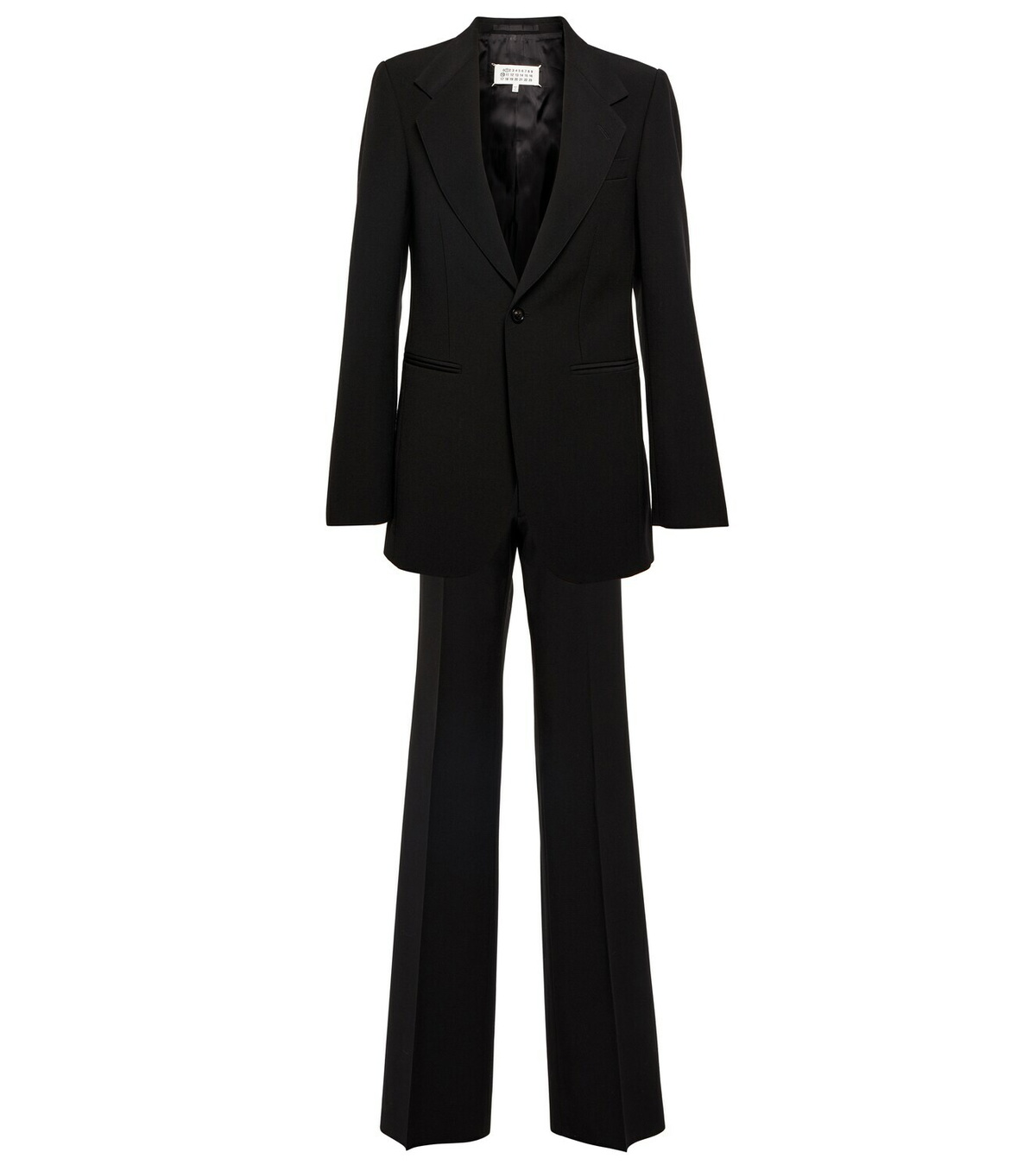 オールインワン・サロペット MAISON MARGIELA Woman Jumpsuits Black S51NA0056S20518 900 Maison Margiela 1 Women's Black Silk Sleeveless Straight Leg