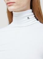 Raf Simons R-Embroidered Turtleneck Top