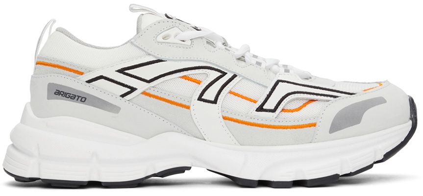 Axel Arigato White Orange Marathon R Trail Sneakers Axel Arigato