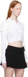 GUIZIO White Layered Polo