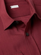 Caruso - Lyocell-Twill Shirt - Red