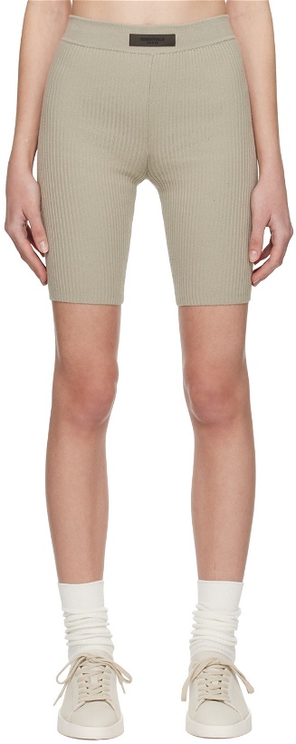 Photo: Essentials Gray Rib Shorts