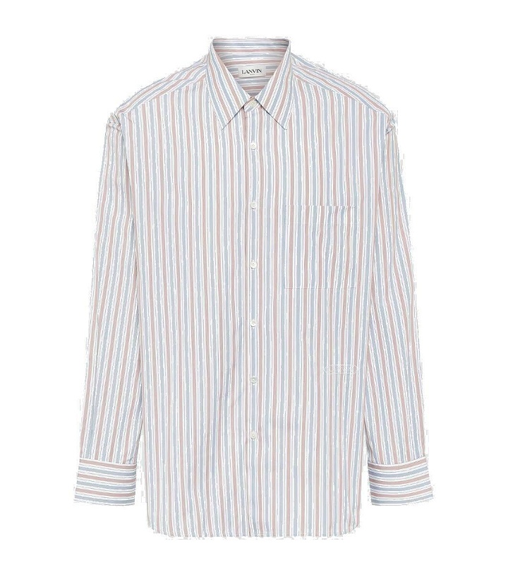 Photo: Lanvin Striped cotton shirt