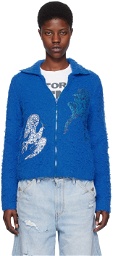 ERL Blue Graphic Sweater