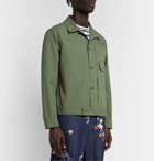 Engineered Garments - Cotton-Ripstop Trucker Jacket - Green