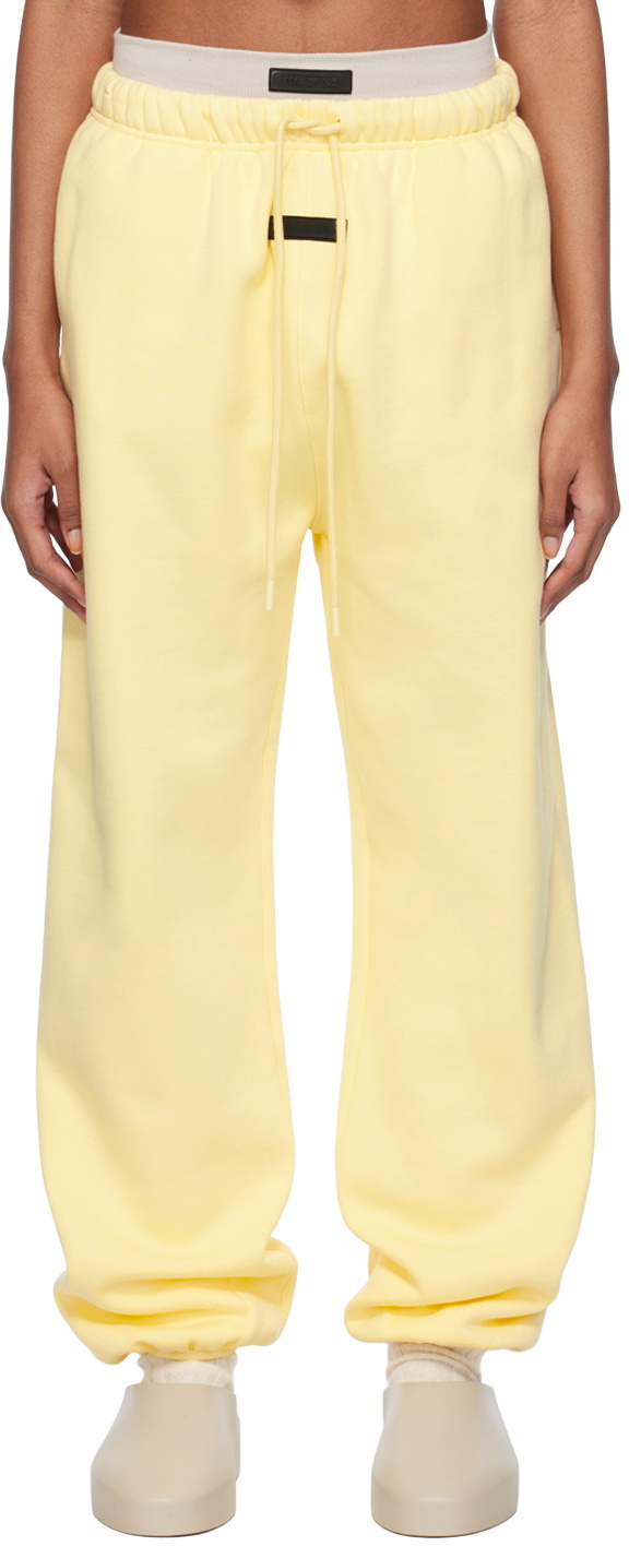 Fear of God ESSENTIALS Off-White Relaxed Lounge Pants Fear Of God Essentials