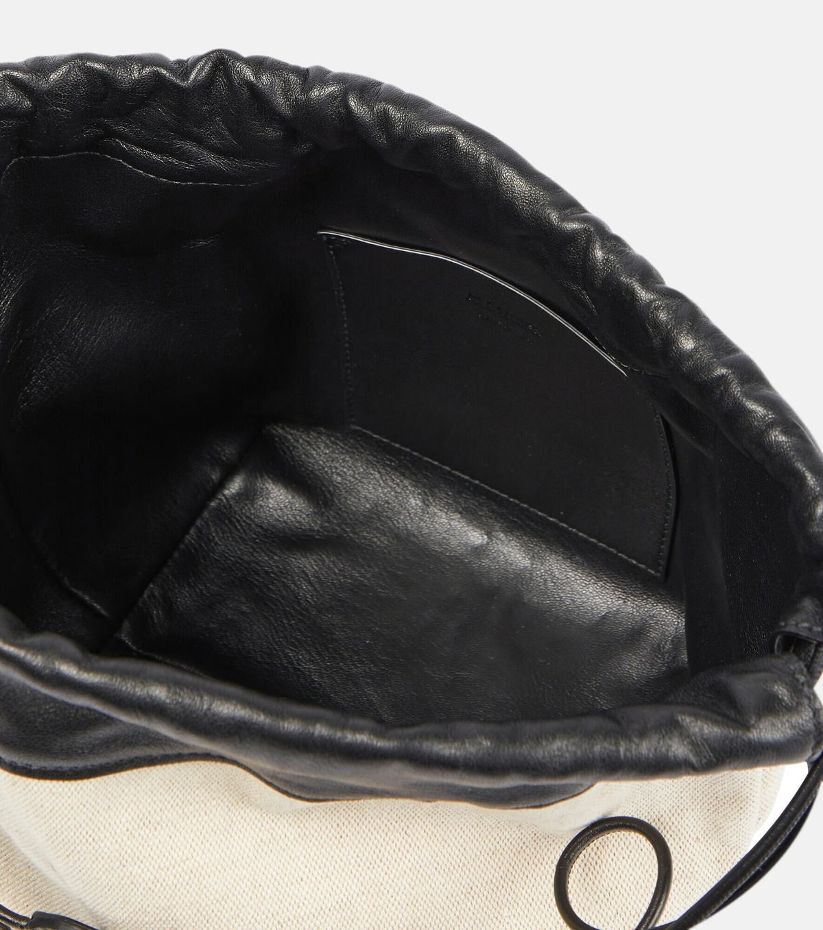 ショルダーバッグ・ポシェット JILLSTUART New Paper Leather Color Block Canvas Bucket Bag S J. Jill Black Leather Bucket Bag Purse Handbag | eBay
