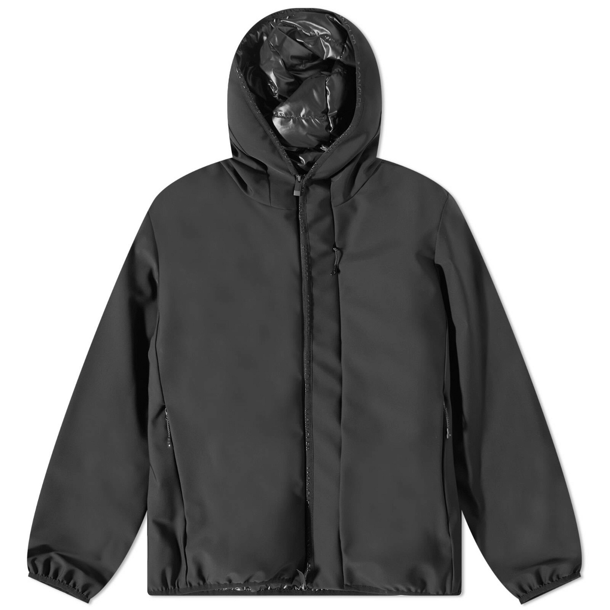 Moncler Men's Iton Hooded Jacket in Black Moncler