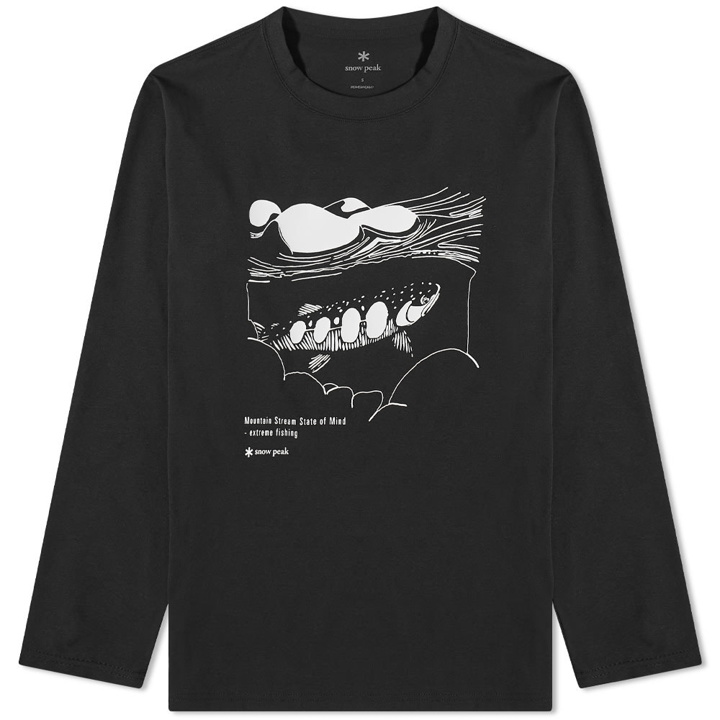 Photo: Snow Peak x TONEDTROUT Long Sleeve Yamame Tee