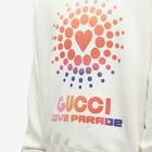 Gucci Men's Love Parade Crew Sweat in White