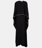 Stella McCartney Embellished caped maxi dress