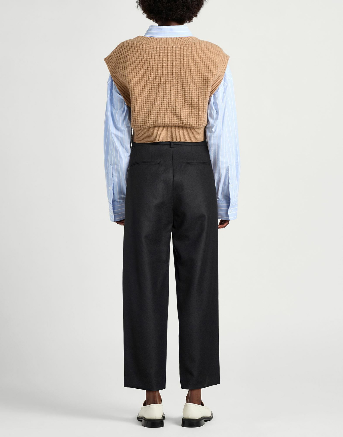 Auralee Womens Pants Charcoal