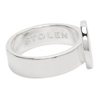 Stolen Girlfriends Club Silver S-Logo Cap Ring
