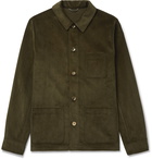 De Bonne Facture - Cotton-Corduroy Overshirt - Green