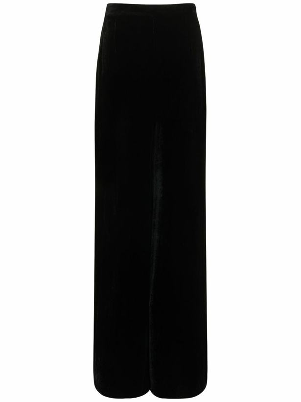 Photo: ALBERTA FERRETTI Velvet Wide Pants