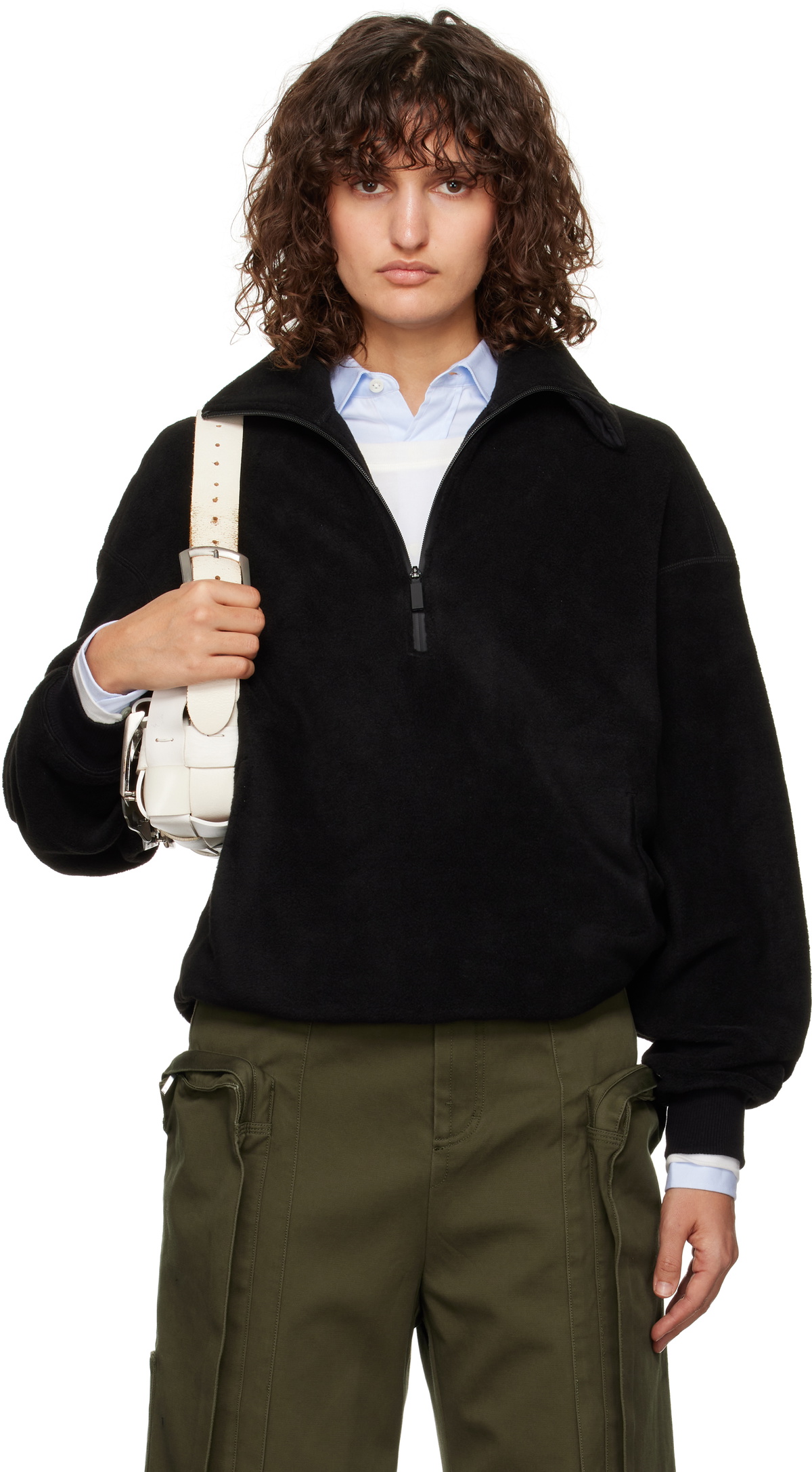 Fax Copy Express SSENSE Exclusive Black Jacket Fax Copy Express