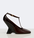 Dries Van Noten Leather wedges
