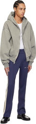 Palm Angels Navy Classic Logo Track Pants