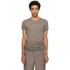 Rick Owens Gray Tower Double S/S T-shirt