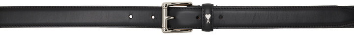 Photo: AMI Alexandre Mattiussi Black Ami de Cœur Belt