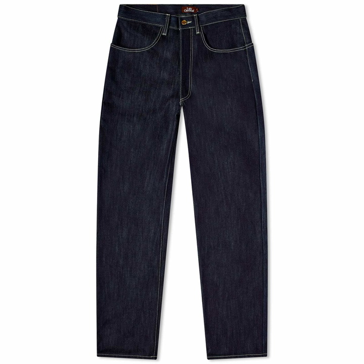 Photo: Late Checkout Men's 22oz Japanese Selvedge Denim Jeans in Blue