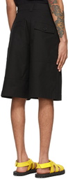 Jacquemus Black 'Le Short Laurier' Shorts