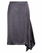Peserico Womens Midi skirt Midnight in Blue