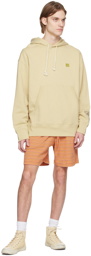 Acne Studios Orange Striped Shorts