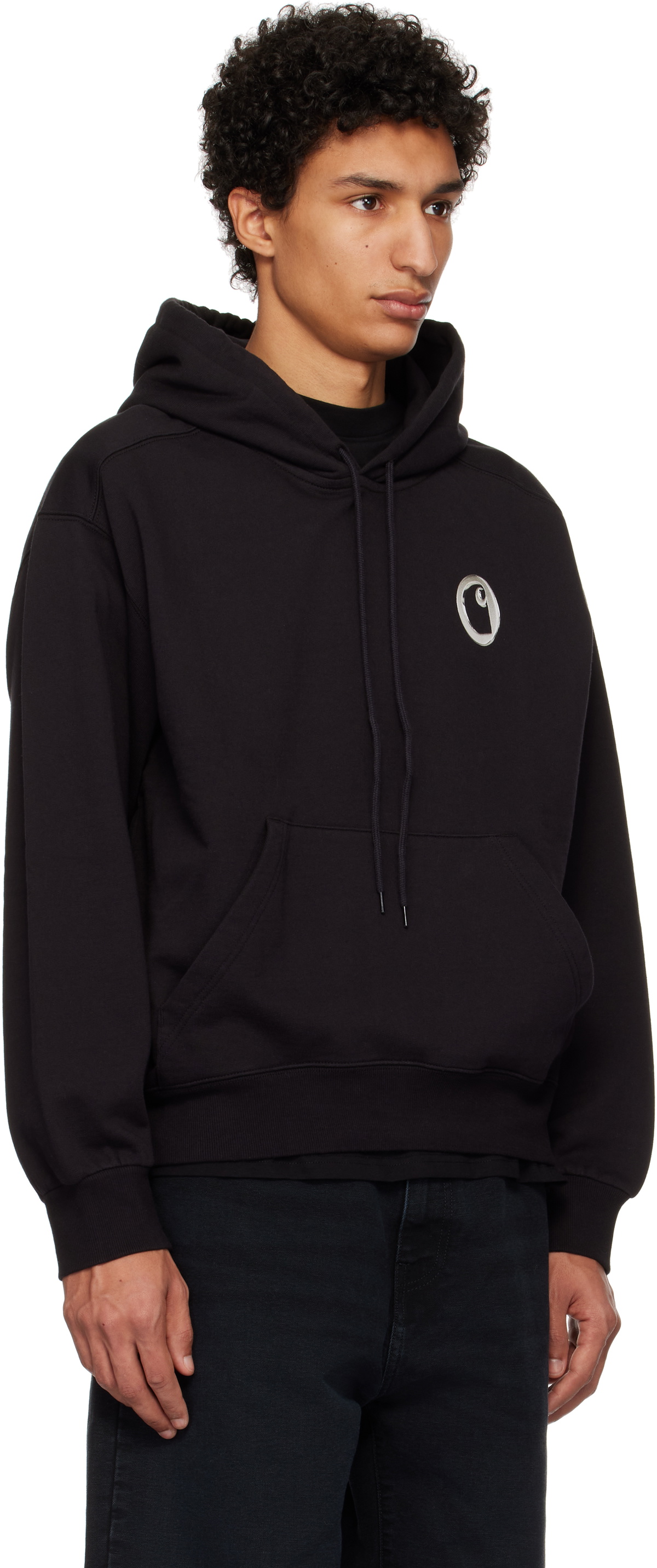Carhartt Work In Progress Black Charm Link Hoodie Carhartt WIP