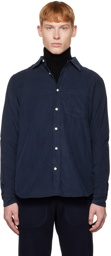 Norse Projects Navy Osvald Shirt