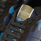 Valentino Men's Rockrunner Sneakers in Bluette/Marine/Black
