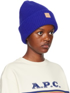 A.P.C. Blue Michele Beanie