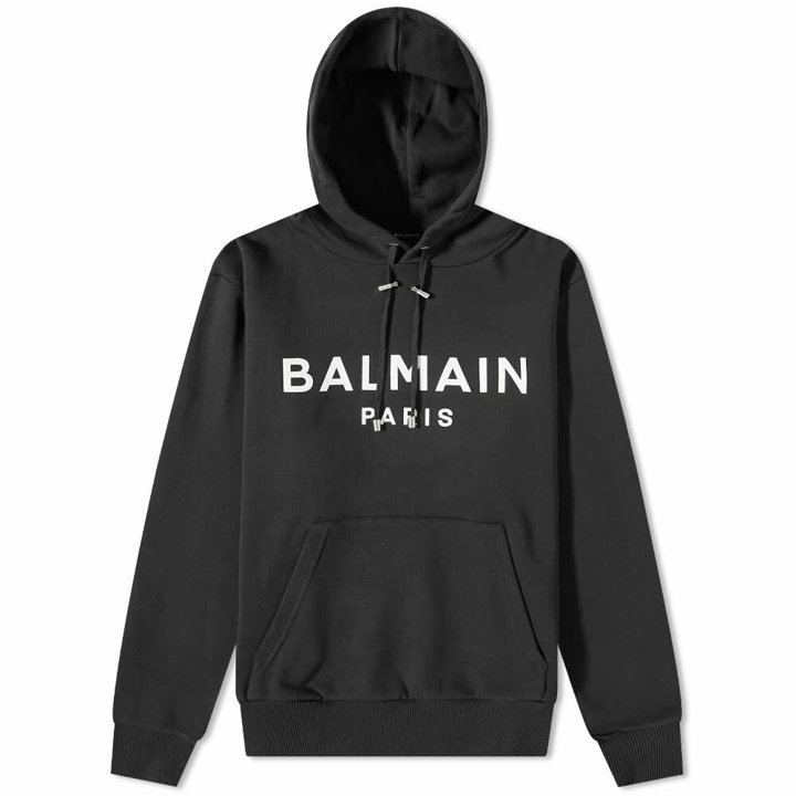 Photo: Balmain Paris Logo Popover Hoody