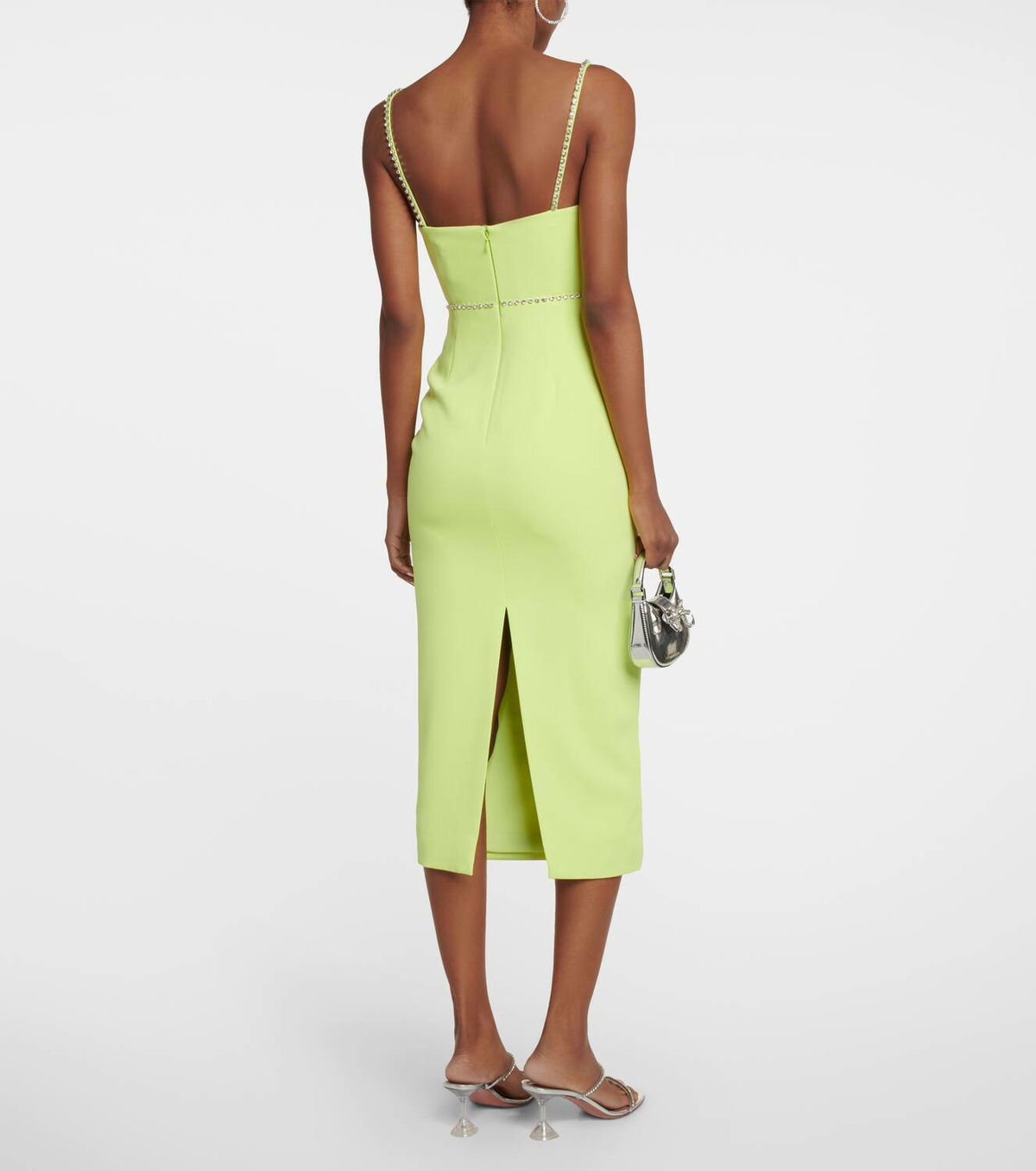 Self-Portrait Strapless crpe midi dress Self-Portrait Self-Portrait Strapless crpe midi dress Self-Portrait