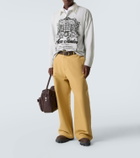 Acne Studios Logo cotton polo shirt