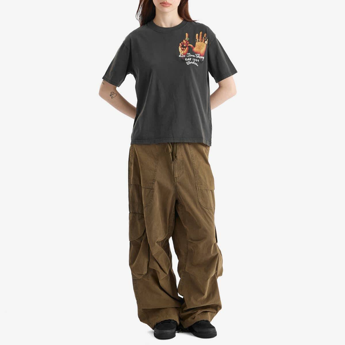 Air Jordan Women's W Graphic 6 Ring T-Shirt in Off Noir