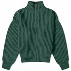 Bram's Fruit Men's Fisherman Knit in Green