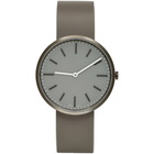 Uniform Wares Grey Rubber M37 Watch