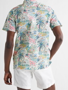 ONIA - Samuel Printed Linen and Cotton-Blend Shirt - Multi